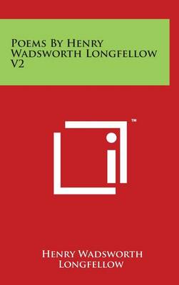 Book cover for Poems By Henry Wadsworth Longfellow V2