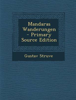 Book cover for Mandaras Wanderungen - Primary Source Edition