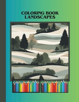 Book cover for COLORING BOOK Landscapes