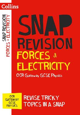 Book cover for OCR Gateway GCSE 9-1 Physics Forces and Electricity Revision Guide