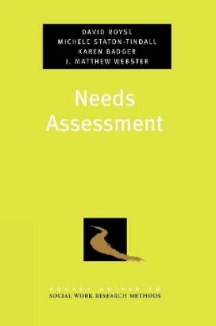 Cover of Needs Assessment