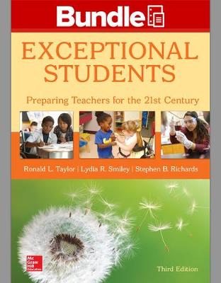 Book cover for Gen Combo Looseleaf Exceptional Students; Connect Access Card