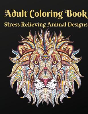 Book cover for Adult Coloring Book