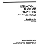 Book cover for International Trade and Competition