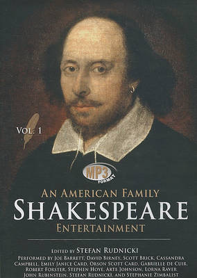Book cover for An American Family Shakespeare Entertainment, Volume 1