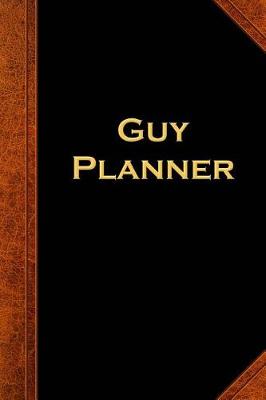 Cover of 2019 Daily Planner For Men Guy Planner Vintage Style