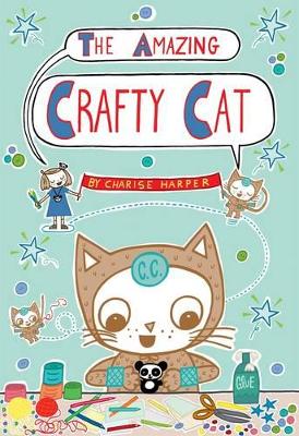 Book cover for The Amazing Crafty Cat