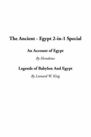 Cover of The Ancient - Egypt 2-In-1 Special