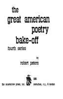 Book cover for Great American Poetry Bake-Off, Vol. 4