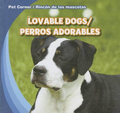 Book cover for Lovable Dogs / Perros Adorables