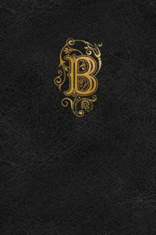 Cover of Old English Monogram Journal - Letter B