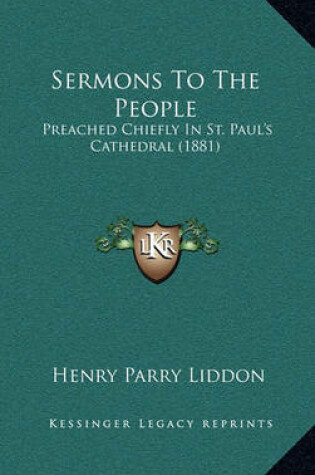 Cover of Sermons to the People