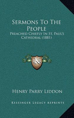 Book cover for Sermons to the People