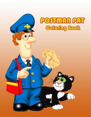 Book cover for Postman Pat Coloring Book