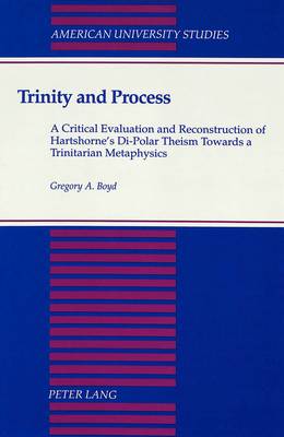 Book cover for Trinity and Process