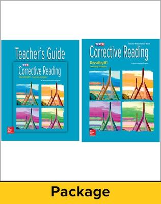 Book cover for Corrective Reading Decoding Level B1, Teacher Materials Package