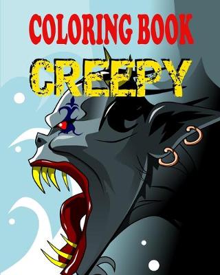 Book cover for Coloring Book - Creepy