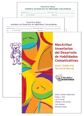 Book cover for Macarthur Communicative Development Inventories (CDIs)  Complete Set of Macarthur Inventarios (User's Guide and Package of 25 of Each Form)
