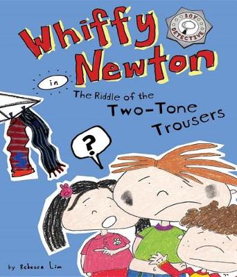 Book cover for Whiffy Newton in the Riddle of the Two-Tone Trousers