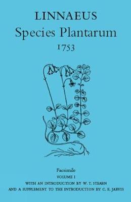 Book cover for Linnaeus' Species Plantarum 1753, the Ray Society's Facsimile, volume 1