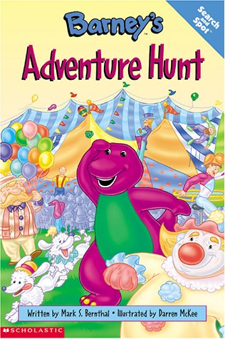 Book cover for Barney's Adventure Hunt