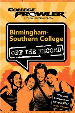Cover of Birmingham Southern College Off the Record