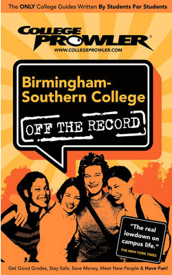 Book cover for Birmingham Southern College Off the Record