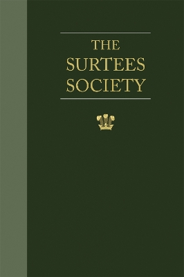 Book cover for The Surtees Society 1834-1934 Including a Catalogue of its Publications with Notes on their Sources and Contents and a List of the Members of the Society from its Beginning to the Present Day.