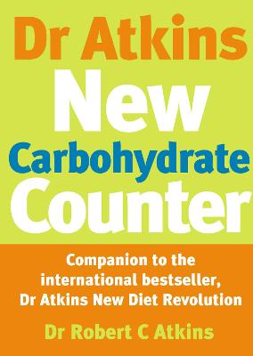 Book cover for Dr Atkins New Carbohydrate Counter