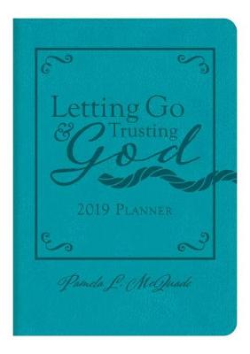 Book cover for 2019 Planner Letting Go and Trusting God