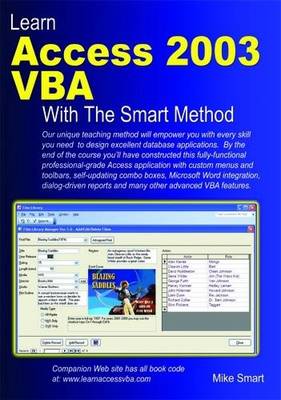 Cover of Learn Access 2003 VBA with the Smart Method