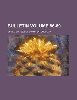 Book cover for Bulletin Volume 86-89