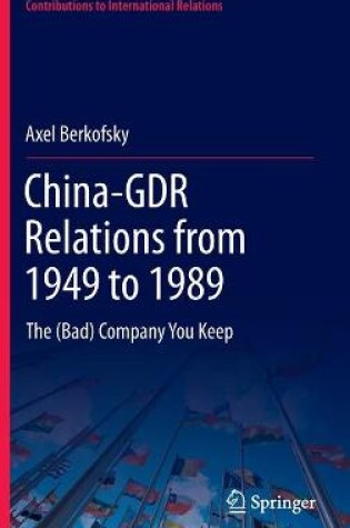 Cover of China-GDR Relations from 1949 to 1989