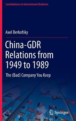 Cover of China-GDR Relations from 1949 to 1989