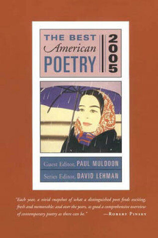 Cover of The Best American Poetry 2005