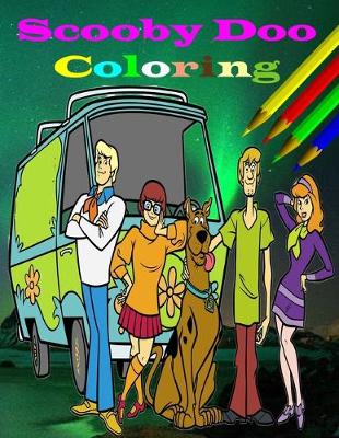 Book cover for Scooby Doo Coloring