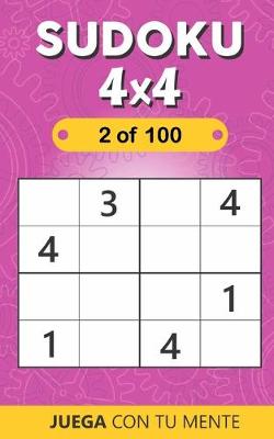 Cover of SUDOKU 4x4 - 2 of 100