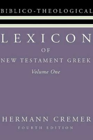 Cover of Lexicon of New Testament Greek, 2 Volumes