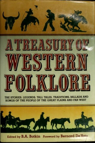 Book cover for Treasury of Western Folklore