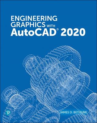 Book cover for Engineering Graphics with AutoCAD 2020