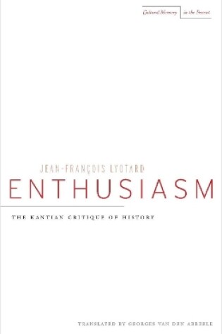 Cover of Enthusiasm