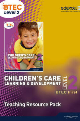 Cover of BTEC Level 2 First Children's Care, Learning and Development TRP