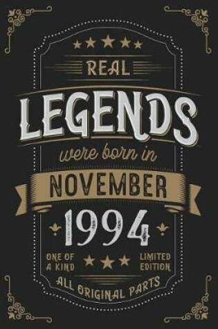 Cover of Real Legends were born in November 1994