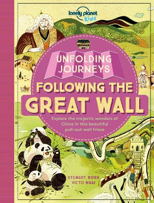 Book cover for Lonely Planet Kids Unfolding Journeys - Following the Great Wall