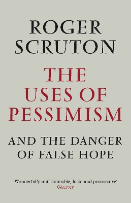 Book cover for The Uses of Pessimism