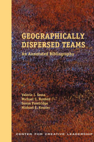 Cover of Geographically Dispersed Teams