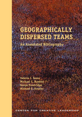 Book cover for Geographically Dispersed Teams