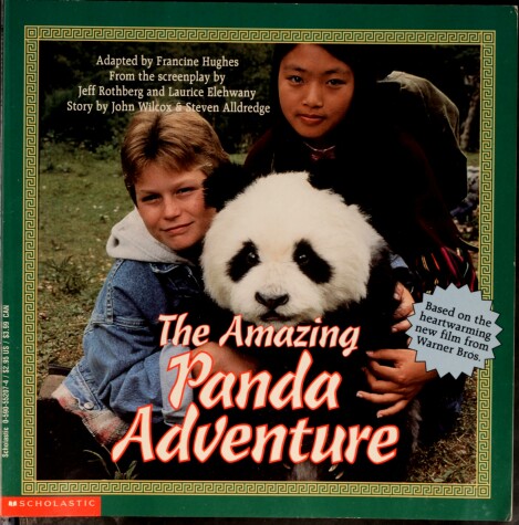 Book cover for The Amazing Panda Adventure