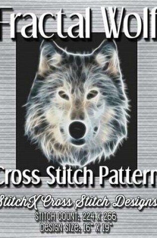 Cover of Fractal Wolf Cross Stitch Pattern