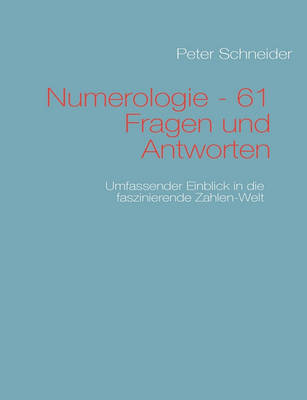 Book cover for Numerologie - 61 Fragen und Antworten